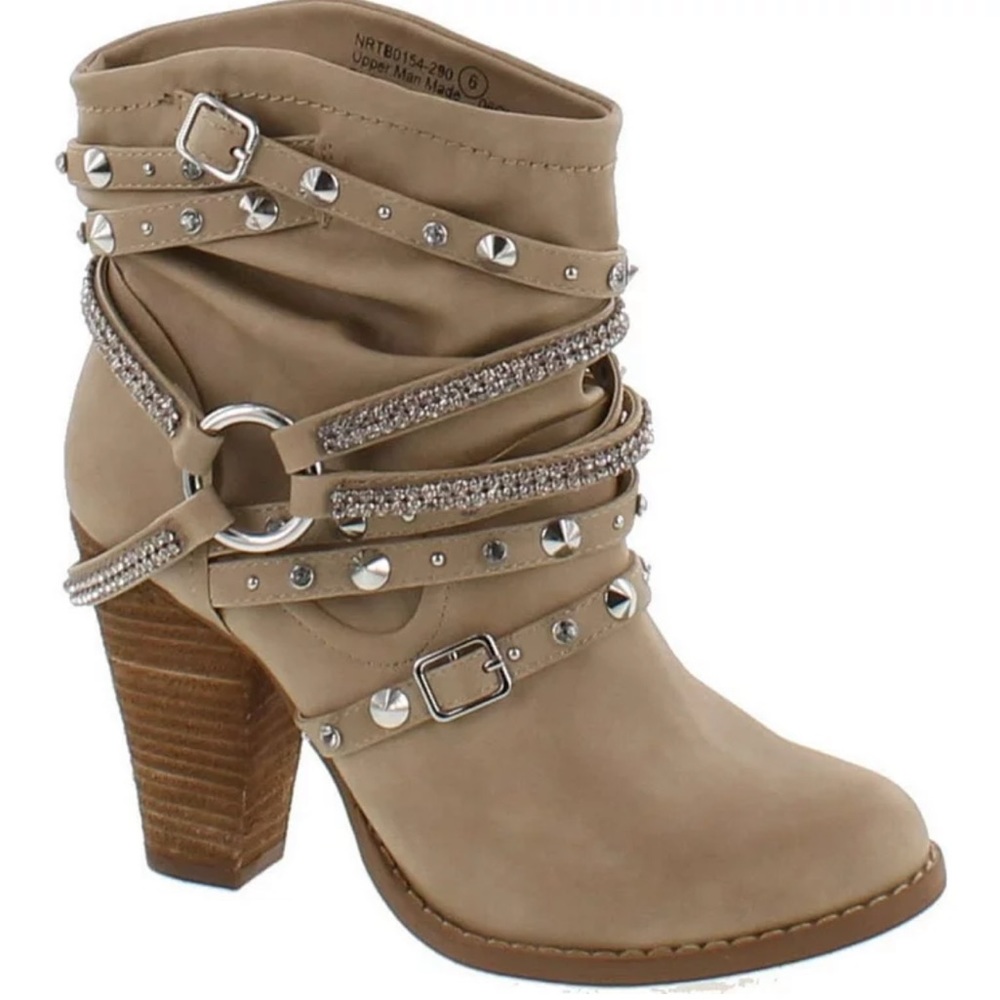 Not Rated Beddazled booties.
